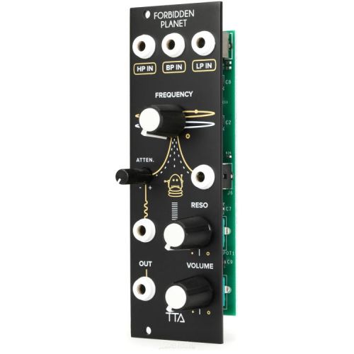  Tiptop Audio Forbidden Planet Analog Filter Module - Black