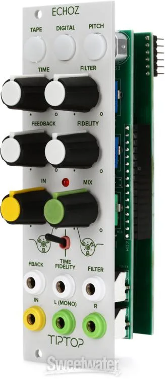  Tiptop Audio ECHOZ Time Delay Effect Collection (White) Eurorack Module