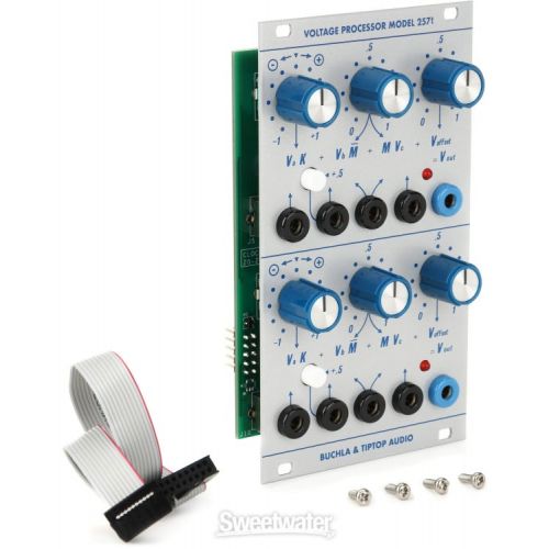  Tiptop Audio Buchla 257t Dual Control Voltage Processor Eurorack Module