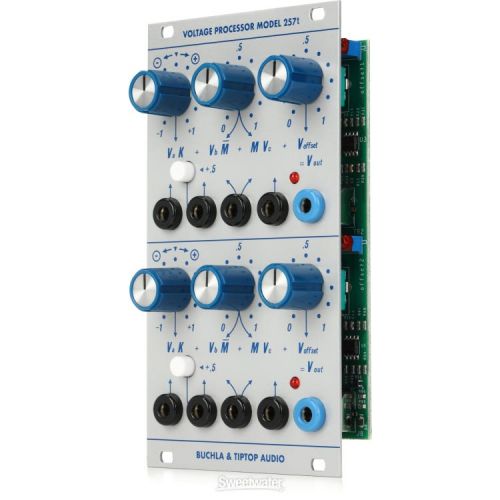  Tiptop Audio Buchla 257t Dual Control Voltage Processor Eurorack Module