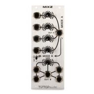 Tiptop Audio MIXZ Eurorack Dual Mixer Module with Tiptop Bus Mix