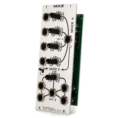  Tiptop Audio MIXZ Eurorack Dual Mixer Module with Tiptop Bus Mix