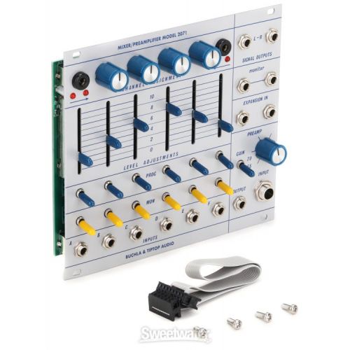  Tiptop Audio Buchla 207t Mixer and Preamplifier Eurorack Module