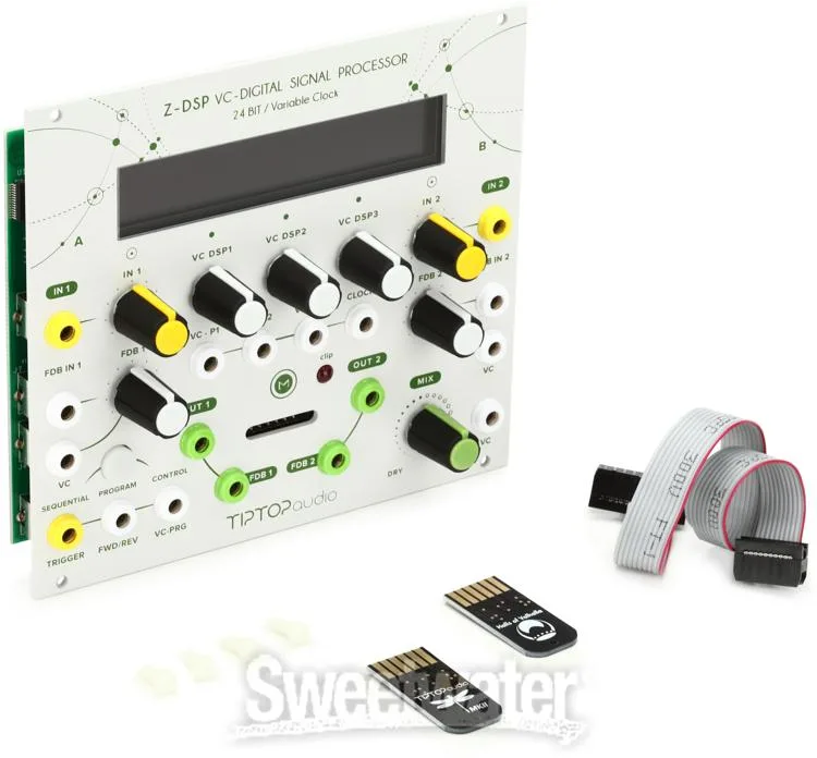  Tiptop Audio Z-DSP NS VC-Digital Signal Processor Eurorack Module - White