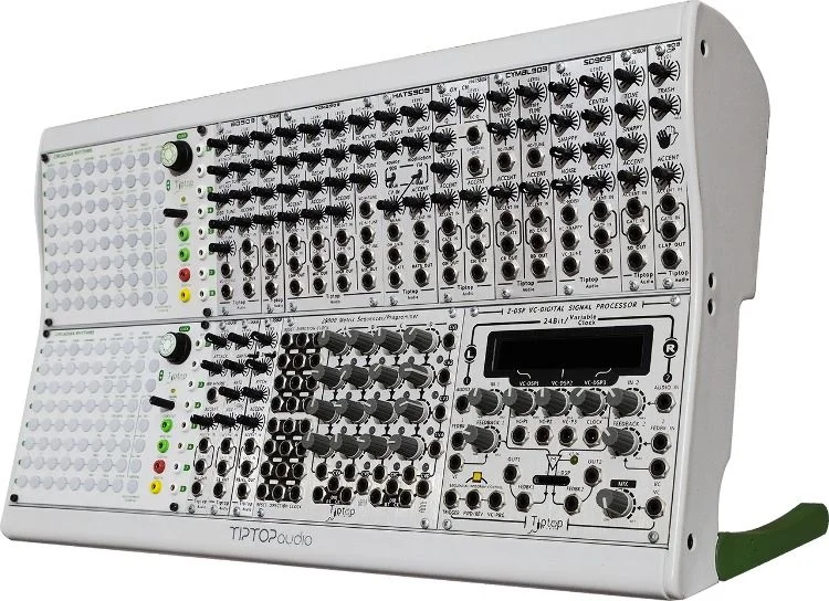  Tiptop Audio Mantis 2 x 104HP Eurorack Case - Green Legs