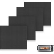 Tirifer 4 Pack Air Fryer Oven Liners, Non-stick Air Fryer Oven Mat Baking Mat Compatible with Foodi SP101 SP201 SP301 Ninja Air Fry Oven Toaster Oven Microwave Bottom of Gas & Electric Ove