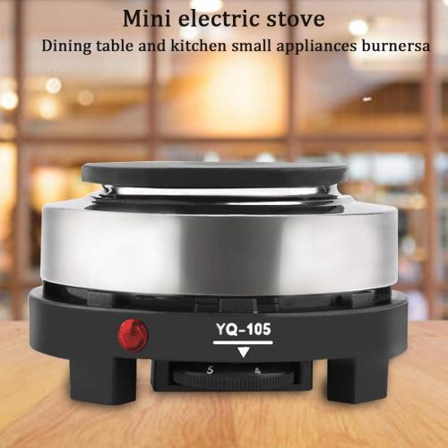  [아마존베스트]Together-life Mini Electric Heater Stove Hot Plate Portable Single Burner for Milk Water Coffee Heating Multifunctional Home Kitchen Appliance