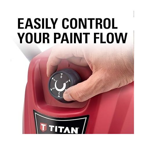  Titan Tool 0580009 ControlMax 1700 High Efficiency Airless Paint Sprayer, HEA technology decreases overspray by up to 55% while delivering softer spray
