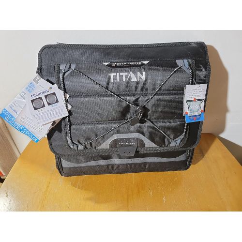  Titan Deep Freeze 40 Can Collapsible Cooler - Black