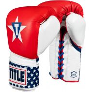 Title Boxing USA Leather Training Gloves - Lace