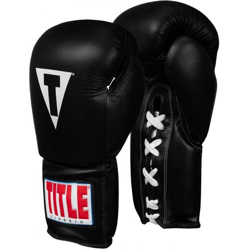  Title Boxing Title Classic Leather Lace Training Gloves 2.0