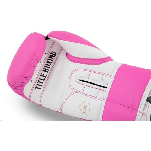  Title Boxing Pro Style Leather Training Gloves 3.0