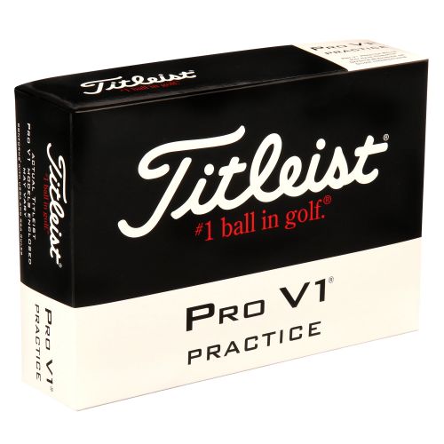  Titleist Pro V1 Golf Balls, Practice Quality, 12 Pack