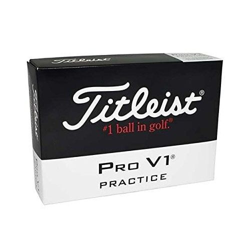  Titleist Pro V1 Golf Balls, Practice Quality, 12 Pack