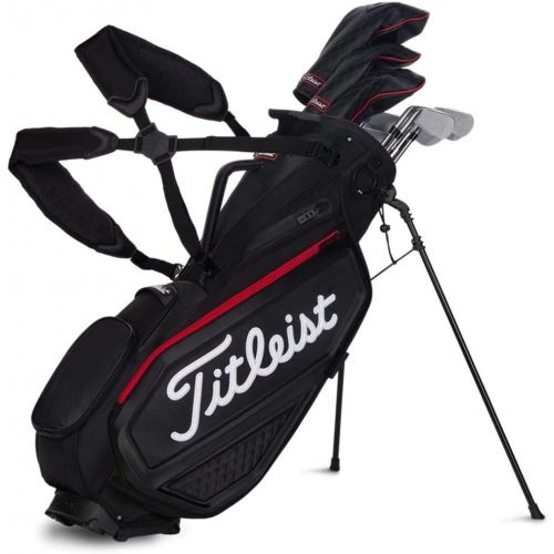  [아마존베스트]Titleist Golf- Jet Black Collection Premium Stand Bag