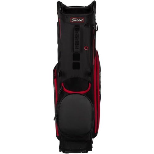  Titleist - Hybrid 14 Golf Bag - Black/Black/Red