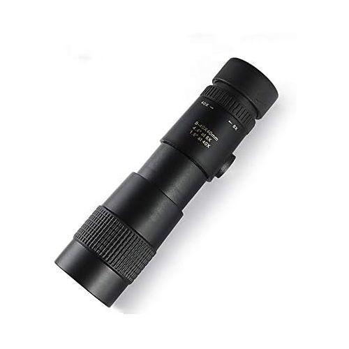  [아마존베스트]-Service-Informationen TnSok High Resolution Monocular Telescope 8-40x40 HD Portable Mini Zoom Night Vision Mobile Phone Camera with Binoculars for Wildlife Bird Watching Hunting (Colour: Black, Size: M)