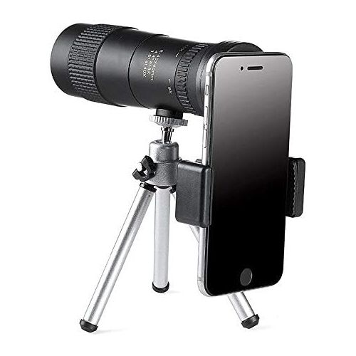  [아마존베스트]-Service-Informationen TnSok High Resolution Monocular Telescope 8-40x40 HD Portable Mini Zoom Night Vision Mobile Phone Camera with Binoculars for Wildlife Bird Watching Hunting (Colour: Black, Size: M)