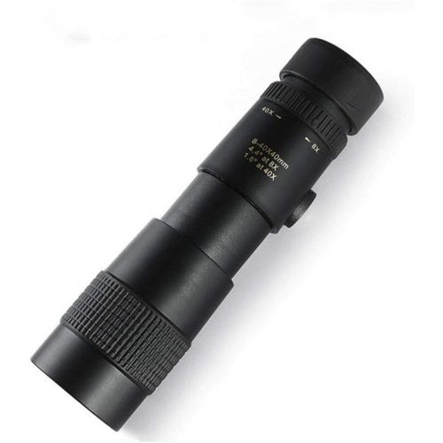  [아마존베스트]-Service-Informationen TnSok High Resolution Monocular Telescope 8-40x40 HD Portable Mini Zoom Night Vision Mobile Phone Camera with Binoculars for Wildlife Bird Watching Hunting (Colour: Black, Size: M)