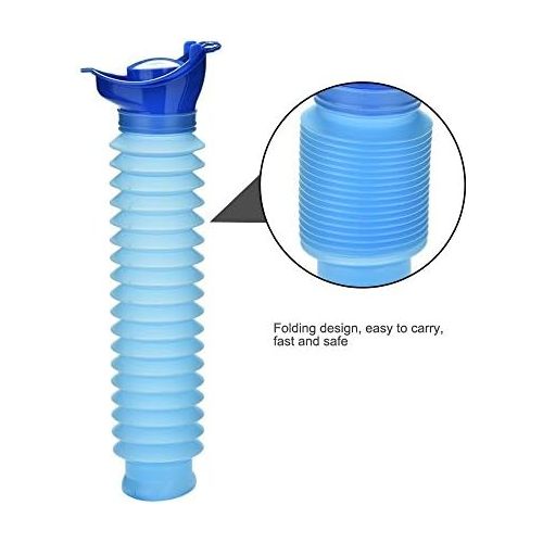  [아마존베스트]ToBe-U Camping Portable Toilet Urine Bottle Bag Travel Potty Urine Funnel for Unisex Men Women Children Kids Car Traffic Jam