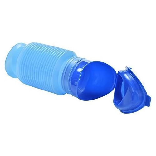  [아마존베스트]ToBe-U Camping Portable Toilet Urine Bottle Bag Travel Potty Urine Funnel for Unisex Men Women Children Kids Car Traffic Jam