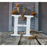 /ToBicouple 7,4 Wooden letter distressed Wall decor