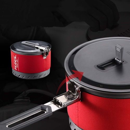  ToGames New Cooking Set Picnic Pot Camping Cookware for Outdoor Picnic Pots Set Portable Size Tableware