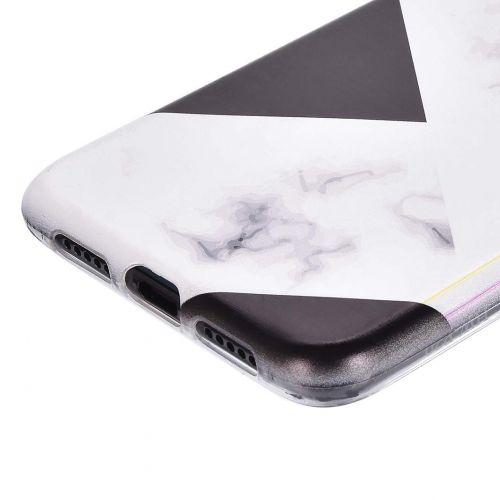  ToMoYi Handyhuelle Kompatibel mit Huawei P20, Crystal Clear Durchsichtig Soft Silikon TPU Ultra Duenn Stossfes Kratzfest Robust Cover Schutzhuelle Einzigartiger Druck [Marble Style] fue