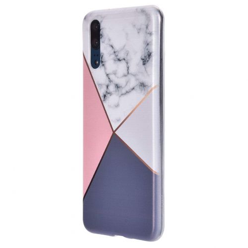  ToMoYi Handyhuelle Kompatibel mit Huawei P20, Crystal Clear Durchsichtig Soft Silikon TPU Ultra Duenn Stossfes Kratzfest Robust Cover Schutzhuelle Einzigartiger Druck [Marble Style] fue