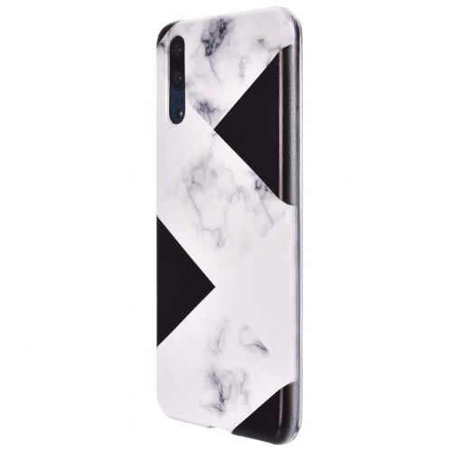  ToMoYi Handyhuelle Kompatibel mit Huawei P20, Crystal Clear Durchsichtig Soft Silikon TPU Ultra Duenn Stossfes Kratzfest Robust Cover Schutzhuelle Einzigartiger Druck [Marble Style] fue