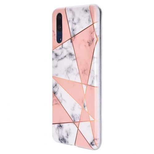  ToMoYi Handyhuelle Kompatibel mit Huawei P20, Crystal Clear Durchsichtig Soft Silikon TPU Ultra Duenn Stossfes Kratzfest Robust Cover Schutzhuelle Einzigartiger Druck [Marble Style] fue