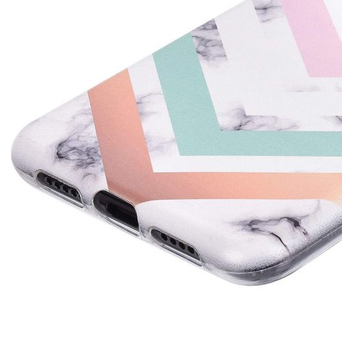  ToMoYi Handyhuelle Kompatibel mit Huawei P20, Crystal Clear Durchsichtig Soft Silikon TPU Ultra Duenn Stossfes Kratzfest Robust Cover Schutzhuelle Einzigartiger Druck [Marble Style] fue