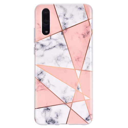  ToMoYi Handyhuelle Kompatibel mit Huawei P20, Crystal Clear Durchsichtig Soft Silikon TPU Ultra Duenn Stossfes Kratzfest Robust Cover Schutzhuelle Einzigartiger Druck [Marble Style] fue