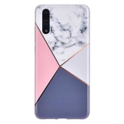  ToMoYi Handyhuelle Kompatibel mit Huawei P20, Crystal Clear Durchsichtig Soft Silikon TPU Ultra Duenn Stossfes Kratzfest Robust Cover Schutzhuelle Einzigartiger Druck [Marble Style] fue