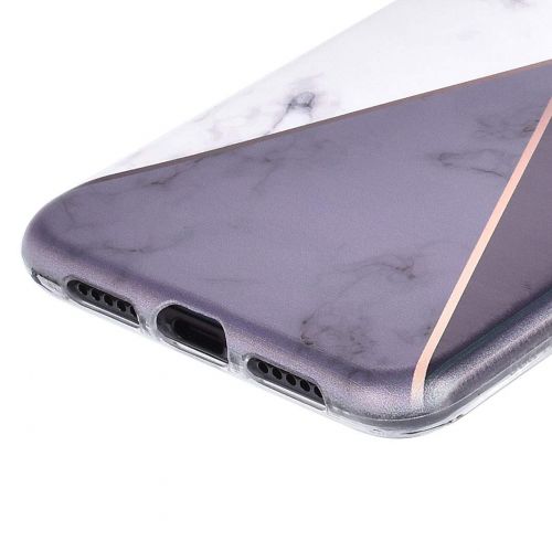  ToMoYi Handyhuelle Kompatibel mit Huawei P20, Crystal Clear Durchsichtig Soft Silikon TPU Ultra Duenn Stossfes Kratzfest Robust Cover Schutzhuelle Einzigartiger Druck [Marble Style] fue