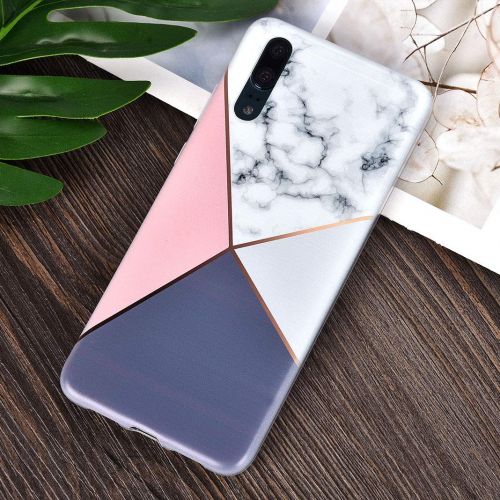  ToMoYi Handyhuelle Kompatibel mit Huawei P20, Crystal Clear Durchsichtig Soft Silikon TPU Ultra Duenn Stossfes Kratzfest Robust Cover Schutzhuelle Einzigartiger Druck [Marble Style] fue