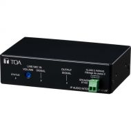 Toa Electronics IP-A1AF Network PoE IP Audio Interface Receiver with 15W Amplifier