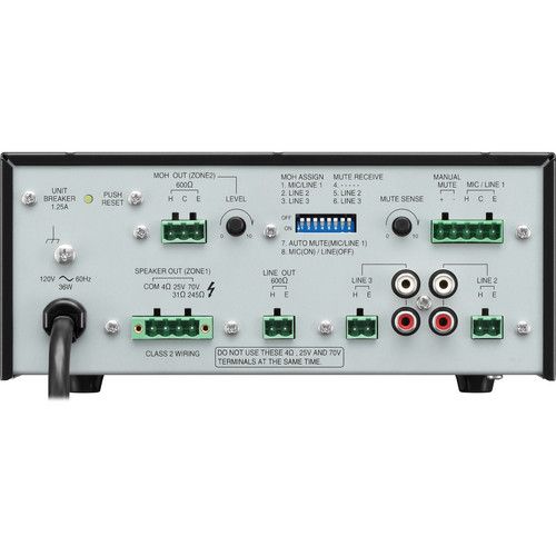  Toa Electronics BG-235 Amplifier & Mixer
