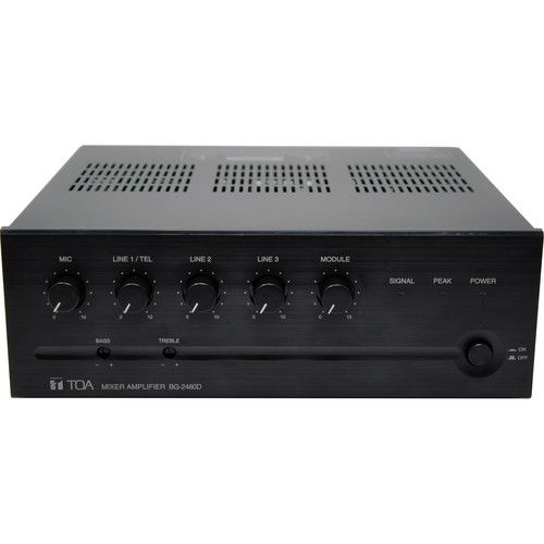  Toa Electronics BG-2480D 480W Mixer Amplifier