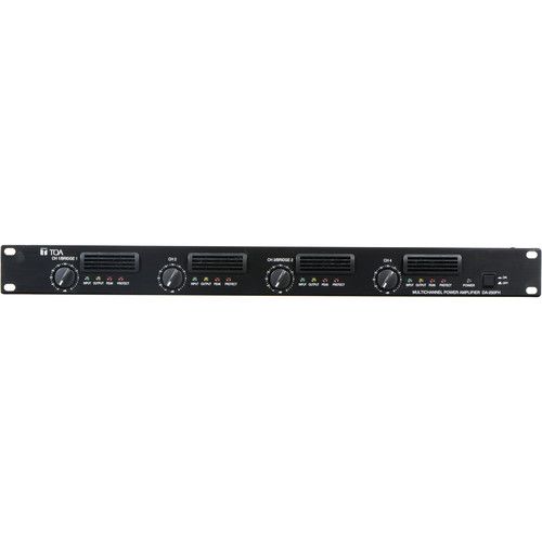  Toa Electronics DA-250FH Four-Channel Digital Amplifier (250W/Channel, 70V)