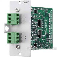 Toa Electronics D-001T - Dual Mic/Line Input Module with DSP for Series 9000 Amplifiers