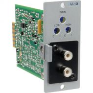 Toa Electronics U-13R - Unbalanced Line Input Module with High/Low Cut Filters and Mute-Receive for 900 Series (Dual RCA)