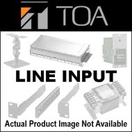 Toa Electronics U-43S - Unbalanced Line Input Module with High/Low Cut Filters and Mute-Send for 900 Series (3-Pin Removable Terminal Block)