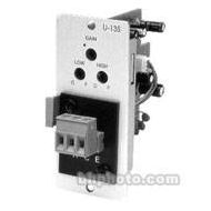 Toa Electronics U-13S - Unbalanced Line Input Module with High/Low Cut Filters and Mute-Receive for 900 Series (Removable Terminal Block)