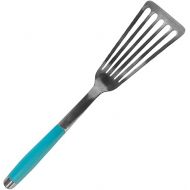 14.5'' Ultimate Nonstick Fish Spatula, TOADFISH, Stainless Steel Metal Spatula, Slotted Turner Perfect for Cooking Seafood on the Grill or Kitchen