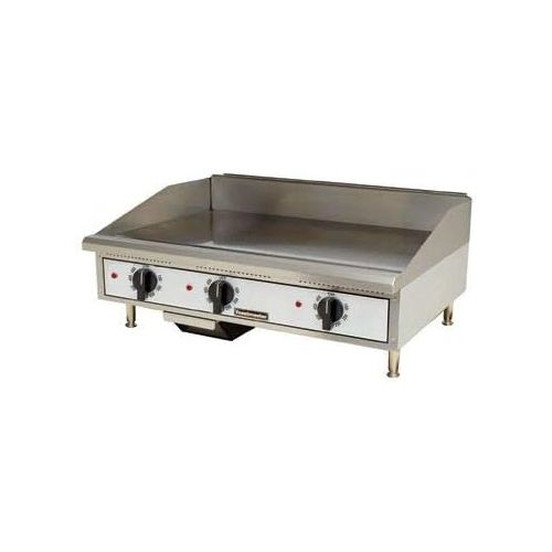  Toastmaster TMGE36 36 Snap-Action Thermostatic Control Electric Griddle | 208 Volt, 3 Phase