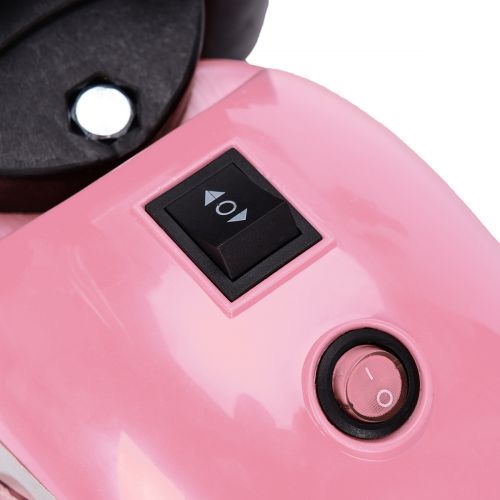  JAXPETY 6V Kids Ride On Motorcycle Toy Battery Powered Electric 3 Wheel Bicycle Pink
