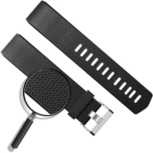  [아마존베스트]Tobfit Sport Bands Compatible with Fitbit Charge 2, 4 Pack, Replacement Wristbands for Women Men, Small/Large
