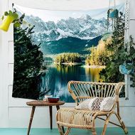 Marke: Today Gift Berge Wasser Wandteppich Natur Landschaft Wandbehang Tapisserie Strandtuch Wandtuch Dekotuch Tischdecke 200x150cm