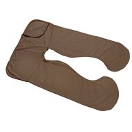 [아마존베스트]Todays Mom Cozy Comfort Pregnancy Pillow Replacement Cover, Espresso